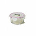 Go Green 14-oz.. Round Glass Food Storage Container