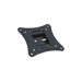 Flush TV Wall Mount for 10" - 24" Screens in Black