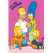 The Simpsons Loving Family Kids Rug
