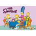 The Simpsons Family Breakfast Kids Rug