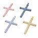Micro Pave Cubic Zirconia Cross Pendant