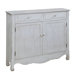 Cottage Cupboard in Distressed Barn White