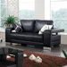 Leather Loveseat