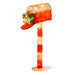 Pre-Lit Tinsel Mailbox