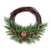 16" Pine Cone Grapevine Wreath