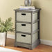 3 Drawer Storage Unit