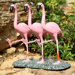 Flamingo Chorus Line Statue