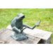 Leaping Garden Frog Statue