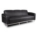 Three Seat Sofa with Chrome Frame