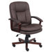 High-Back Versailles Wood Executive Chair