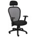 High-Back Professional Managers Mesh Chair with Headrest and Arms