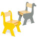 Duck and Ostrich Kid's Desk Chair (Set of 2)