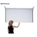 Wall Screen with Optional Bracket Set