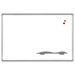 4' x 8' Porcelain Steel Markerboard with Presidential Trim