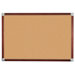 Elan Trim Natural Cork Tackboard 4' x 6'