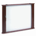 Conference Room Cabinet, Magnetic Dry Erase Board, 44 x 4 x 32, Medium Oak