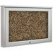 Weather Sentinel Single Door Outdoor Enclosed Bulletin Board Cabinet