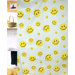 Happy Face Vinyl Shower Curtain