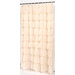 Carmen Crushed Voile Ruffled Tier Fabric Shower Curtain