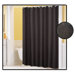 Waffle Weave Fabric Shower Curtain
