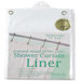Extra Long Heavy Gauge Vinyl Shower Curtain Liner