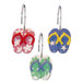Flip Flops Shower Curtain Hooks (Set of 12)