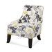 Transitional Button Back Arm Chair