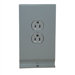 Hydronic / Architectural Style Baseboard Receptacle Section