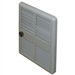 Economical Mid-Size 208v Double Pole Fan Forced Wall Heater w/o Back Cans