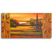 Hand Painted "Pasture to Lake" Oil Canvas Art