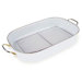 Calypso Basics Roaster Pan with Rack in White