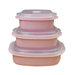 Calypso Basics Microwave Steamer Set in Pink
