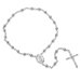 Gold Plated Bronze Polished Beaded Pocket Rosary