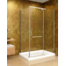 Sliding Door Shower Enclosure with Shower Base