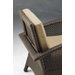 Trinidad Wicker Barrel Dining Arm Chair with Cushion