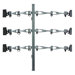Monitor Wall Mount for Six Monitors Vertical