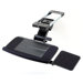 Fully Adjustable Keyboard Mouse Tray Ball Bearing and Wrist Rest