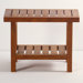 Spa Teak Shower Bench with Shelf
