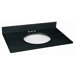 31" x 22" Granite Single Bowl Top