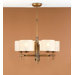 Rustik Bambu Five Light Chandelier