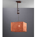 Contemporary Square 1 Light Pendant
