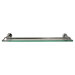 Universal 16" Glass Shelf with Towel Bar and Rail