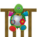 Turtle Soft Mirror Crib Toy