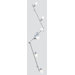 Kati 6 Light Track Light in Chrome and Nickel Matte