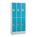 Winport Morgan 3-Wide Double Tier Locker
