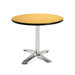 Multi-use 29.5" x 36" Round Folding Table
