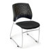 Stars and Moon Stacking Chair with Molded Polypropylene Back, 4-Pack