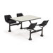 Group/Cluster Table and Chairs 65" x 48" Picnic Table