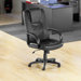 High-Back Leather Promotional Office Chair with Arms