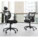 Mesh Back Contemporary Executive Chair with Headrest